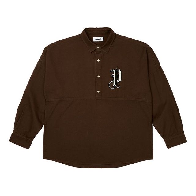 Košulja Palace Palace Old English Shirt Smeđa | P25SHT024