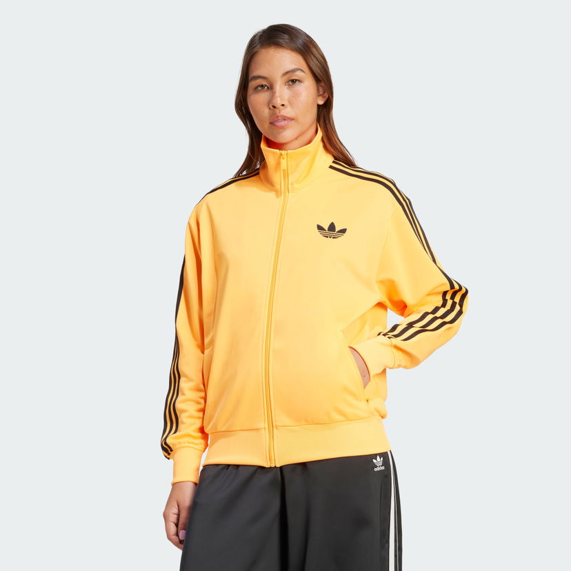 Jakna adidas Performance Adicolor Classic Firebird Loose Track Jacket Žuta | JX7862