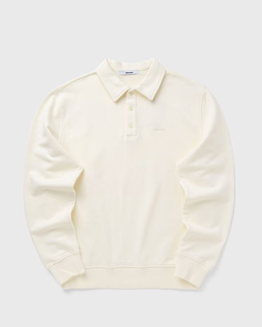 Dukserice Edmmond Studios Mini Logo Long-Sleeve Polo Sweatshirt Bež | 325-40-05010, 0