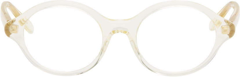 Sunčane naočale Loewe Chunky Rounded Frame Glasses Bež | LW50100UW50032 192337225307