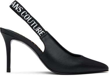 Tenisice i cipele Versace Jeans Couture Logo Scarlett Slingback Heels Crna | E78VA3S52_EZPS62, 0