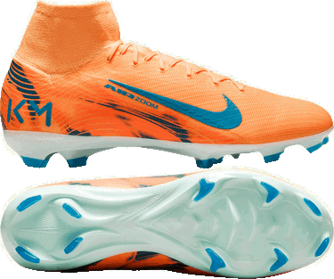 Tenisice i cipele Nike Zoom Mercurial Superfly 10 Pro Kylian Mbappé FG Narančasta | im9321-801, 3