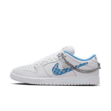 Tenisice i cipele Nike SB Nicole Hause x Dunk Low Pro "White & University Blue" Bijela | FZ8802-100, 0
