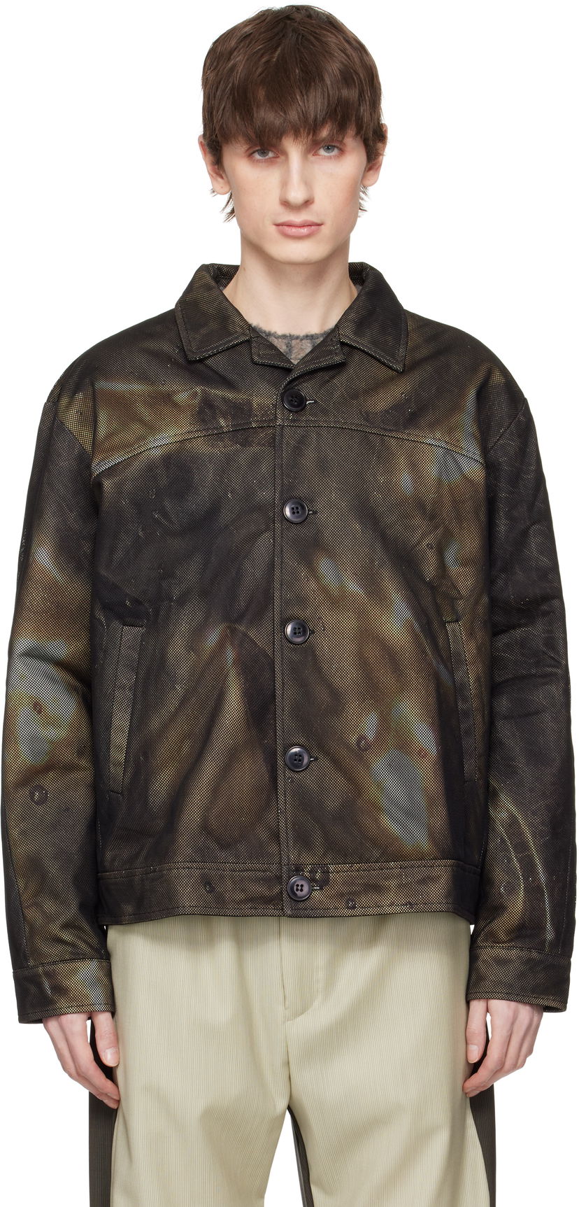 Jakna Serapis Serapis Golden Hour Jacket Smeđa | SS25_TJ_1