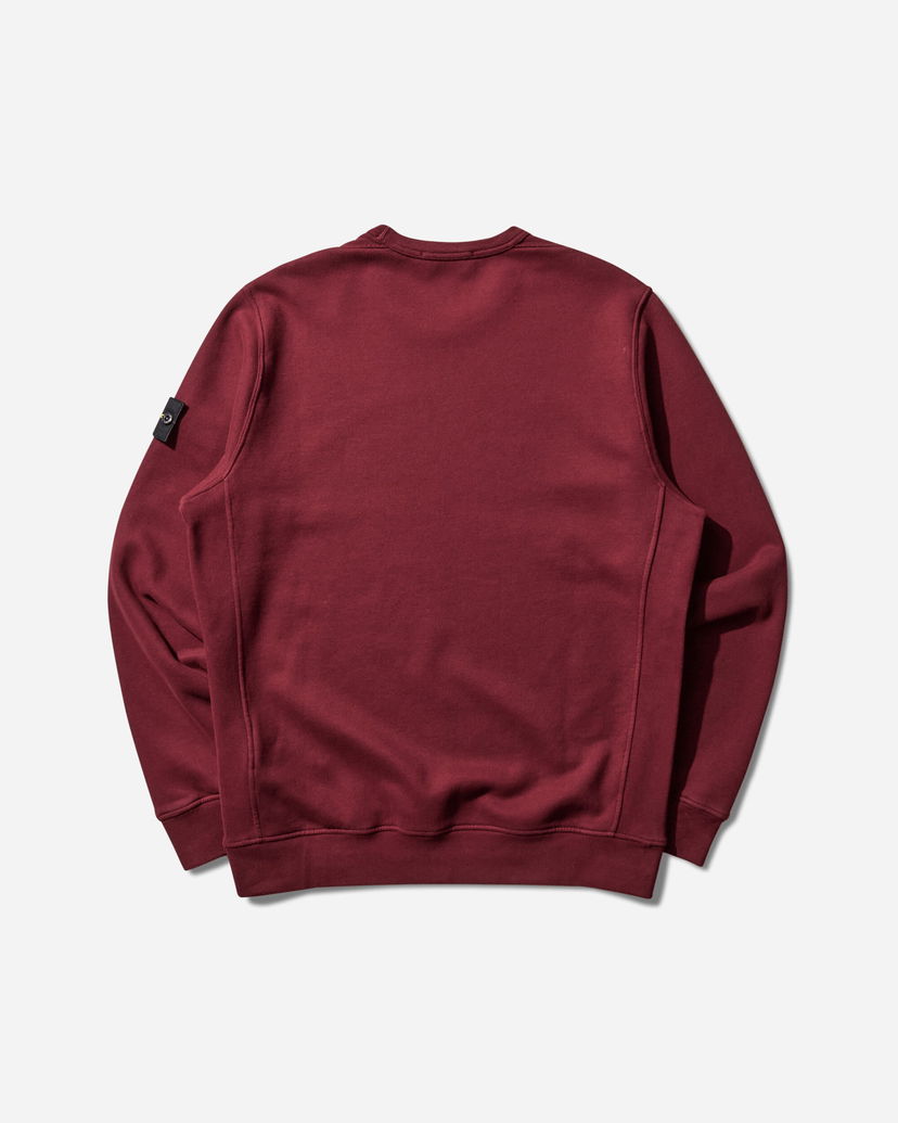 Dukserice Stone Island Garment Dyed Crewneck Sweatshirt Tamnocrvena | K2S15-6100028-S0A20 V0012