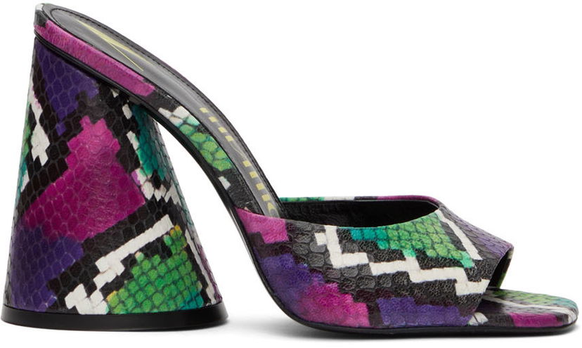 Haljina The Attico Attico Luz Heeled Sandals Višebojno | 227WS502 EL003
