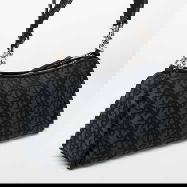 Torba za rame CALVIN KLEIN Calvin Klein Jeans Drop Monogram Shoulder Bag Crna | LV04K3142G UB1, 2