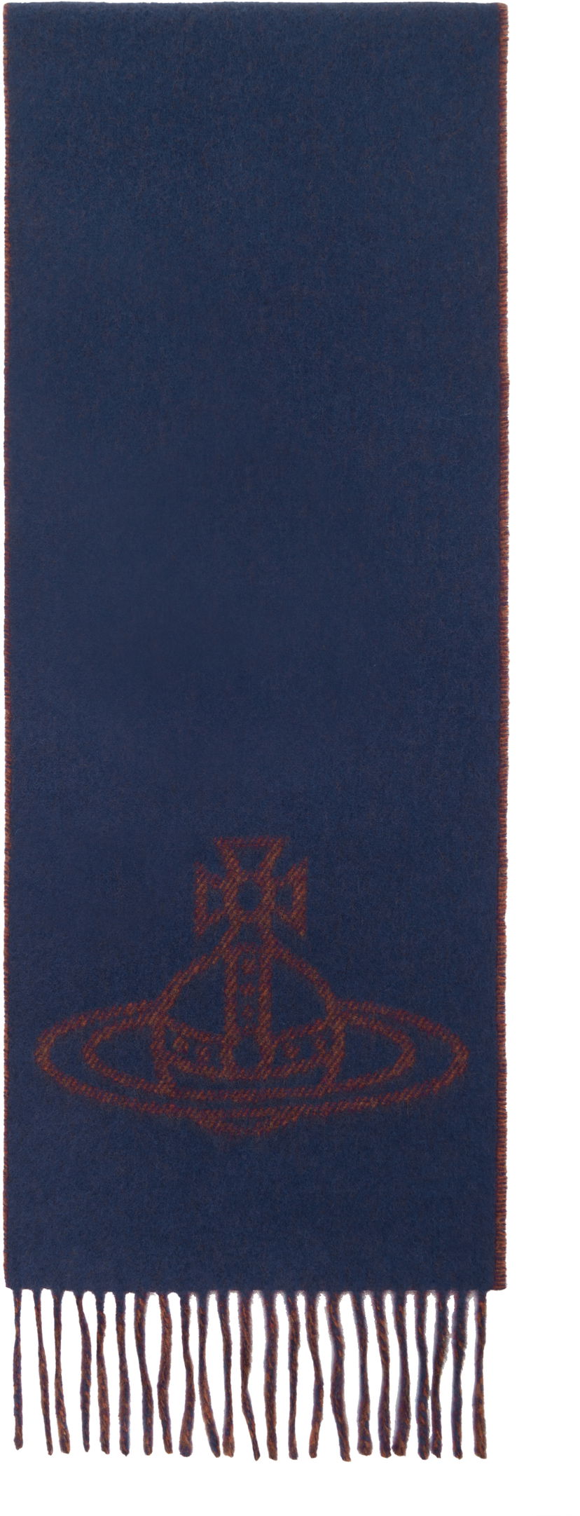 Šal Vivienne Westwood Single Orb Double Scarf Plava | 81030006-W00ZH-