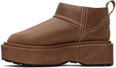 Dodaci We11done We11done Pull-Loop Platform Boots Smeđa | WD-AO1-23-468-W-BR, 2