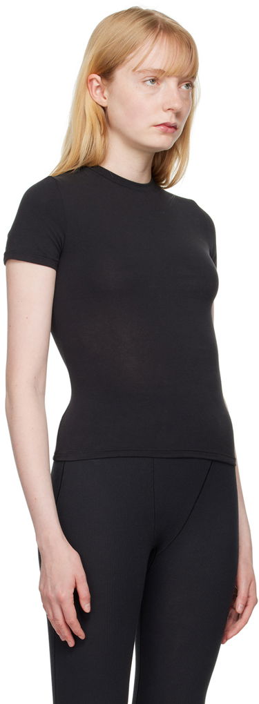 Majica kratkih rukava SKIMS Jersey T-Shirt Crna | AP-TSH-0638, 3