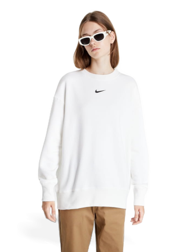 Dukserice Nike NSW Phoenix Fleece Oversized Crewneck Bijela | DQ5733-133