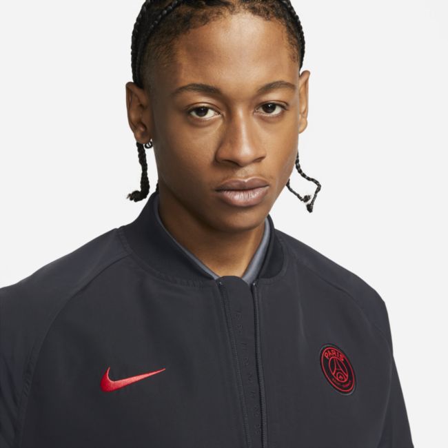Jakna Nike Paris Saint-Germain Dri-FIT Football Tracksuit Jacket Crna | DB7819-014, 1