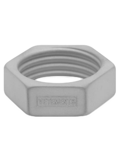 Prsten VETEMENTS Nut Ring Siva | UE63RI300S
