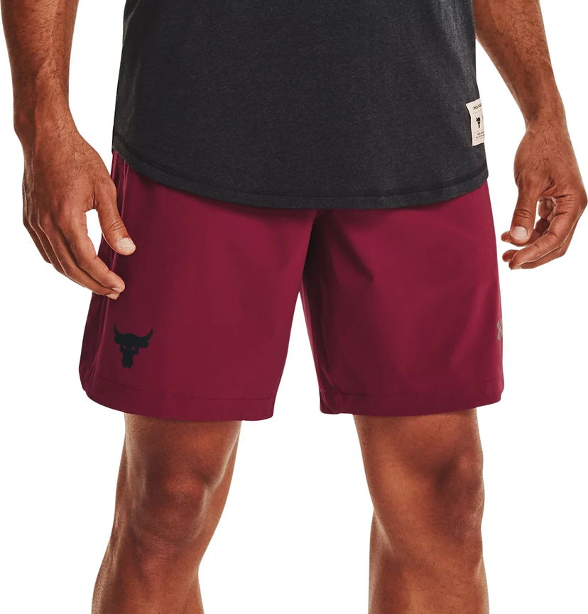 Kratke hlače Under Armour Project Rock Snap Training Shorts Crvena | 1361616-626