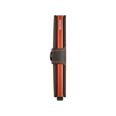 Novčanik Secrid Miniwallet - Matte - Truffle & Orange Crna | MM-Truffle-Orange, 4