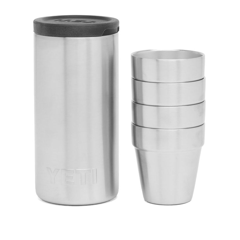 Boca za piće YETI Rambler Stackable Shot Glasses Metalik | 70000003601