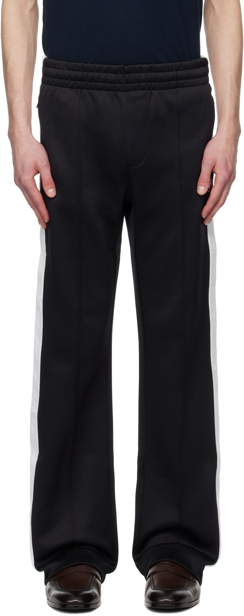 Trenirka Casablanca Casablanca Scuba Sweatpants Crna | MPS25-JTR-226-01