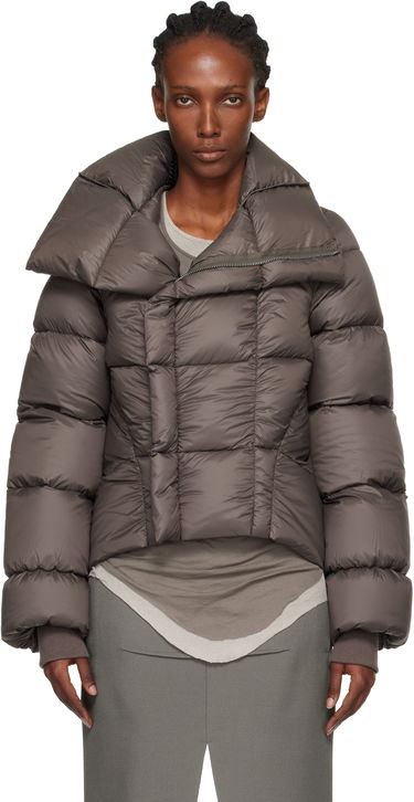 Pernata jakna Rick Owens Concordians Naska Duvet Down Jacket Smeđa | RP02E4746 NPD3, 0