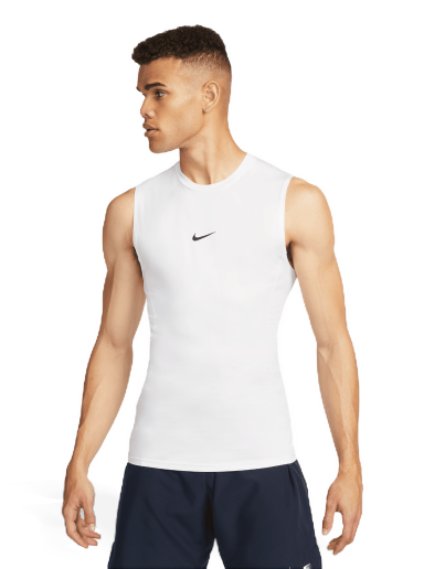 Majica bez rukava Nike Pro Dri-FIT Bijela | FB7914-100