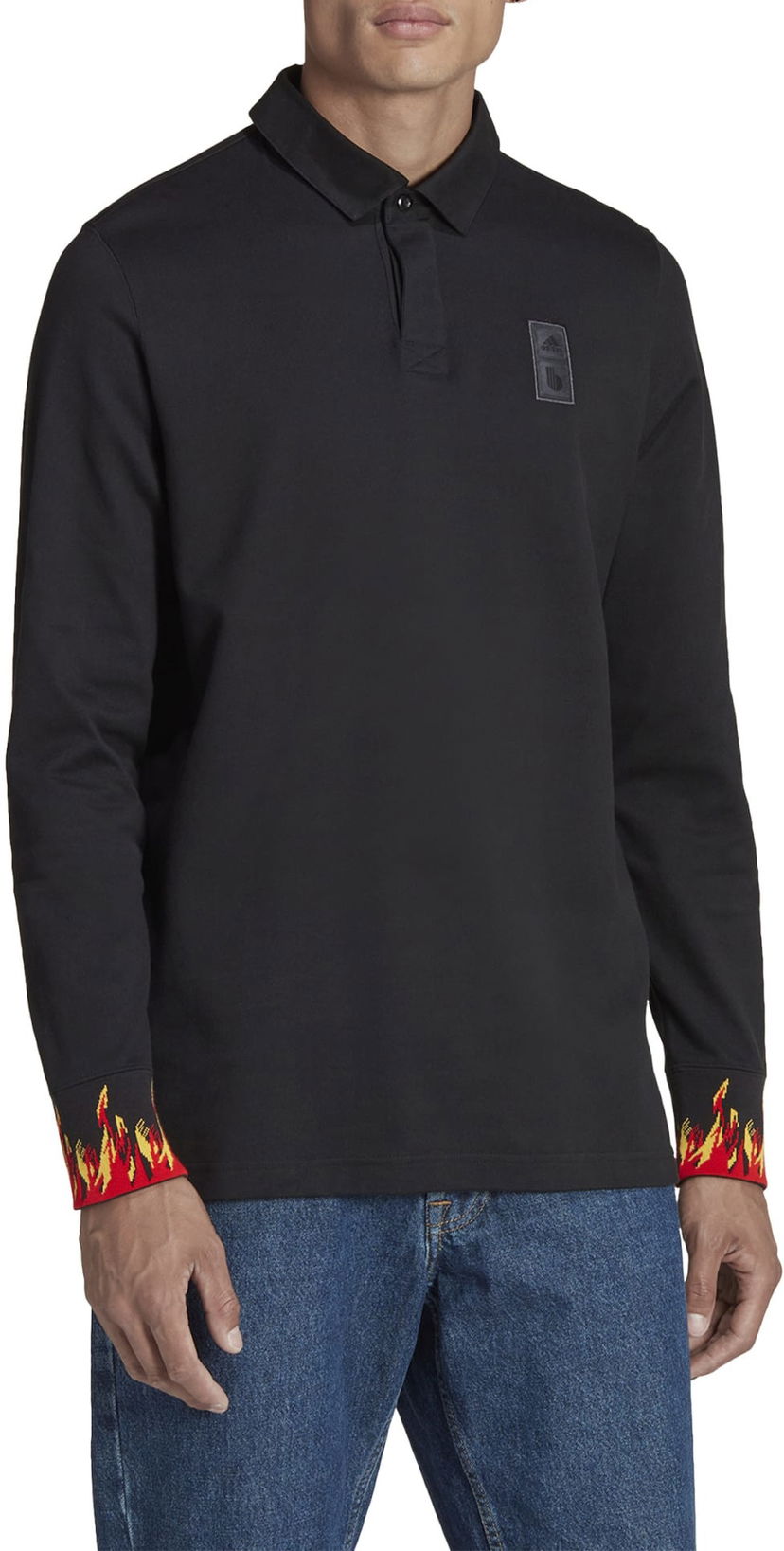 Polo majica adidas Originals Belgium Lifestyler Crna | hg1362
