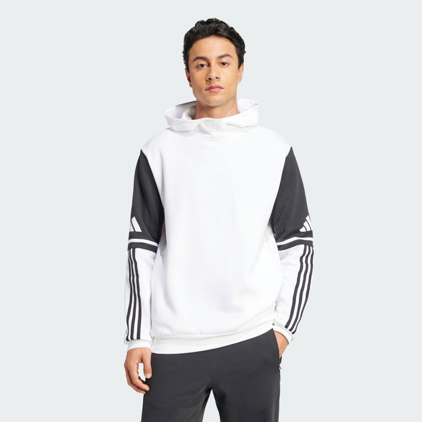 Dukserice adidas Performance Squadra 25 Hoodie Bijela | JD2976