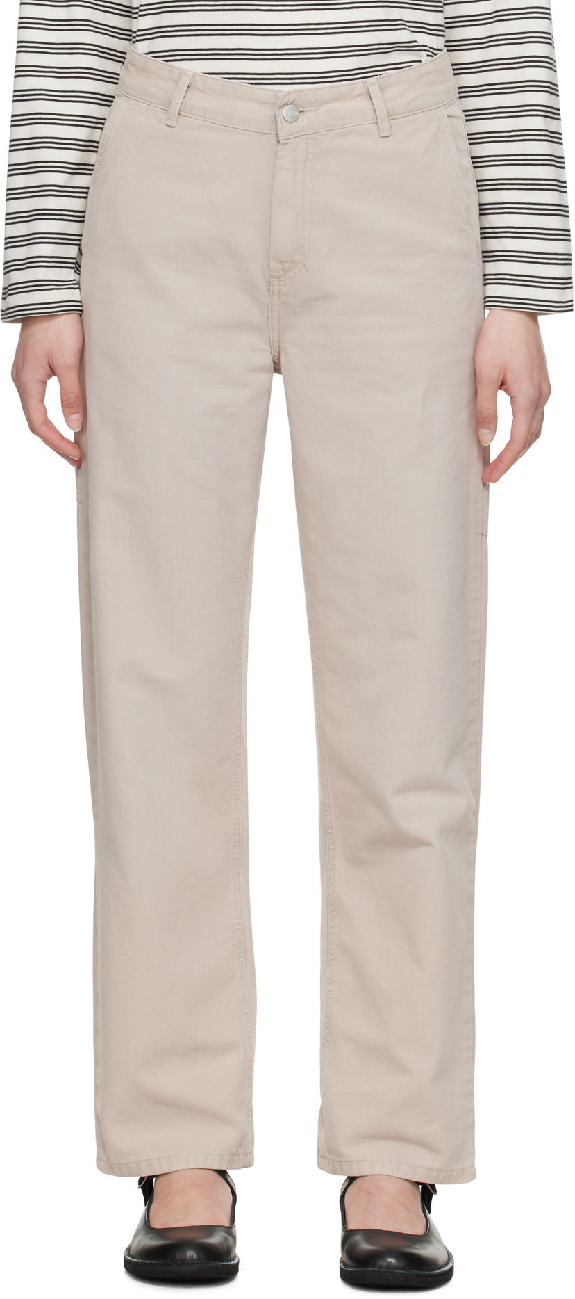 Cargo hlače Carhartt WIP Carhartt WIP Pierce Straight Trousers Bež | I034829 2OR4O