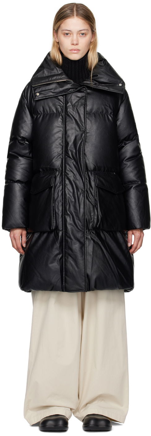 Jakna Maison Margiela MM6 Black Quilted Down Jacket Crna | S52AA0180 S53057