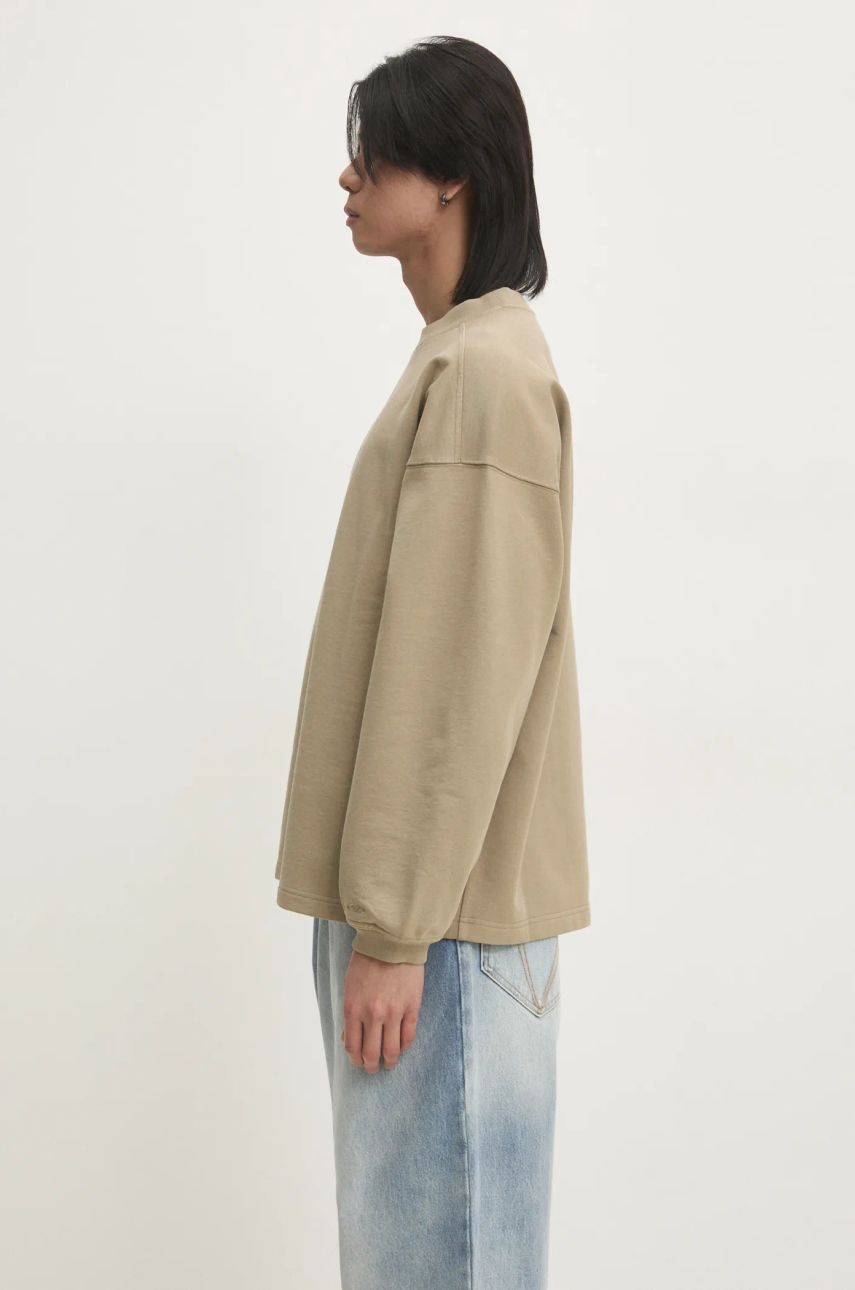 Džemper VETEMENTS VETEMENTS Oval Logo Cropped Boxy Sweatshirt Bež | UA66CW600T, 1