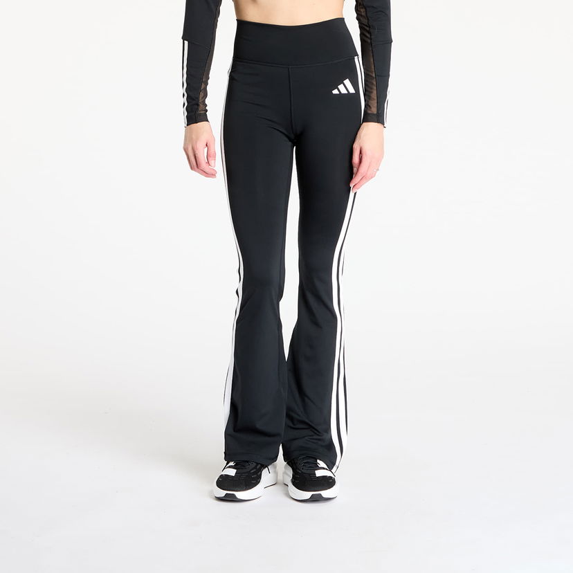 Tajice adidas Performance Optime Essentials 3-Stripes Flared Leggings Crna | JD6544