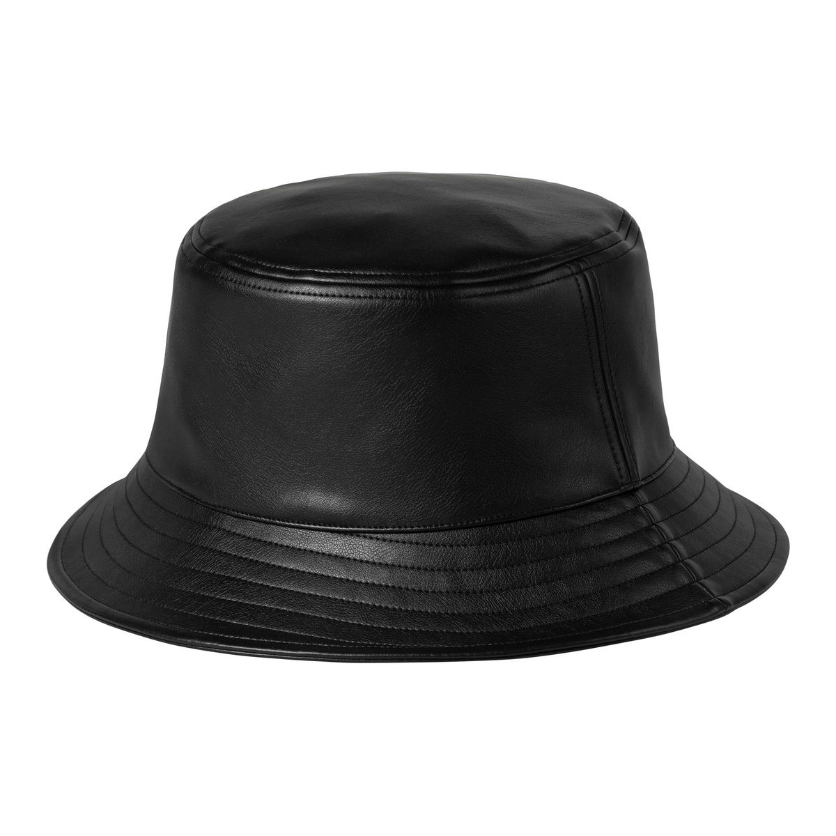 Šešir Carhartt WIP Leather Bucket Hat Crna | I034345_2, 1