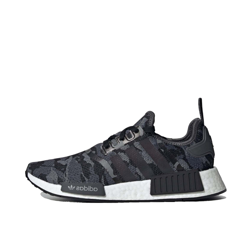 Tenisice i cipele adidas Originals NMD R1 Camo Black Grey Crna | GV8797