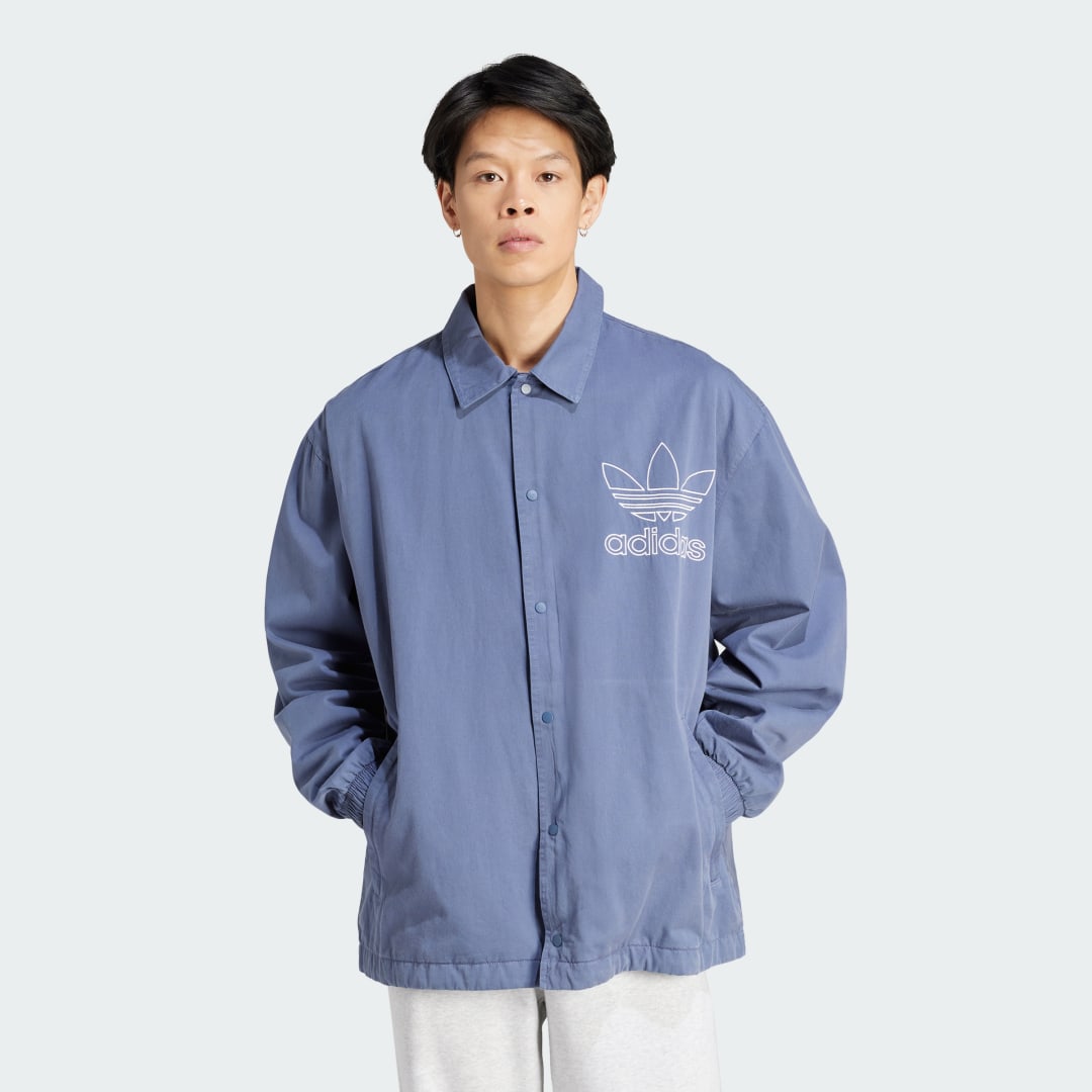Jakna adidas Originals Adicolor Outline Trefoil Jacket Tirkiz | IR7998, 1