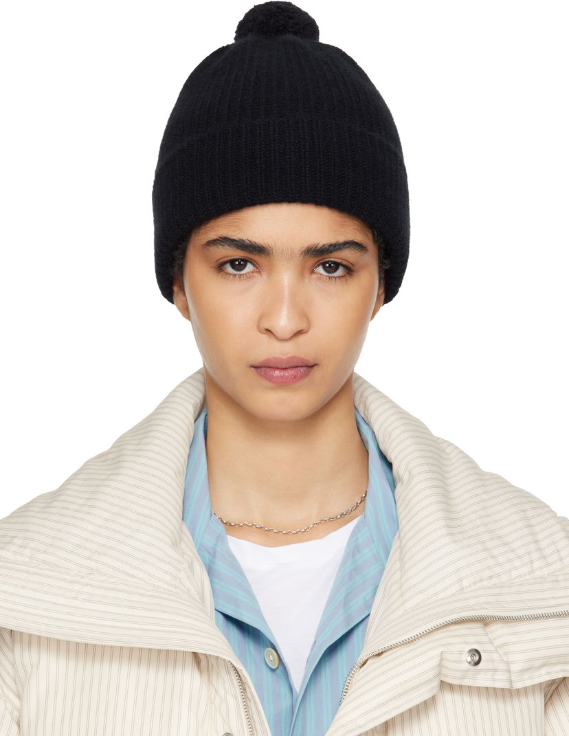 Kapica TEKLA Beanie Crna | A24AC03AT-TB