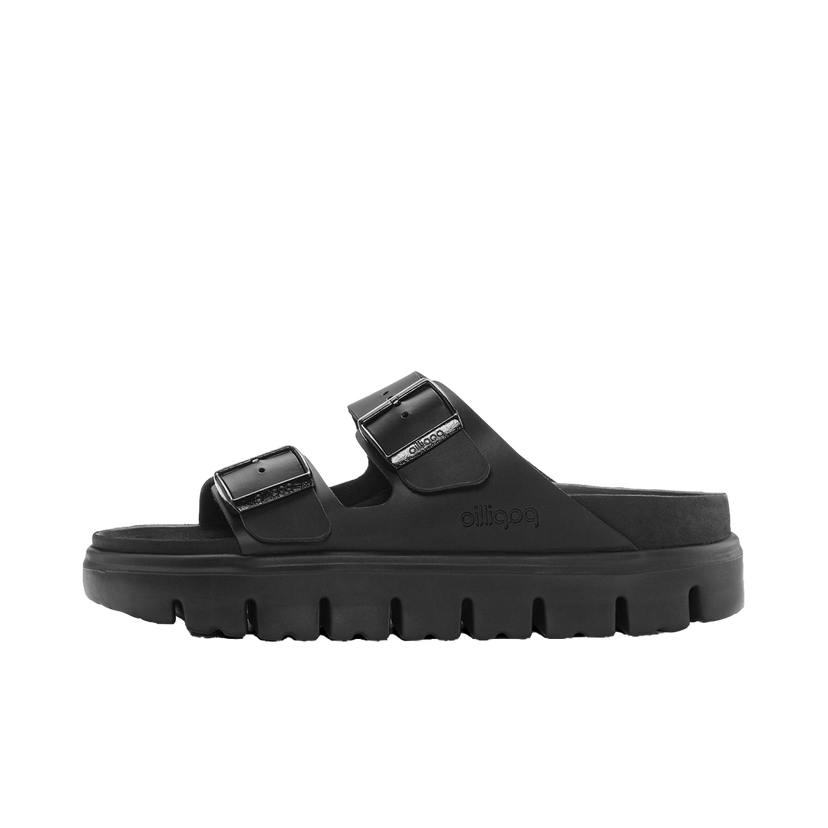 Tenisice i cipele Birkenstock Arizona Chunky Leather Narrow Fit Crna | 1024565