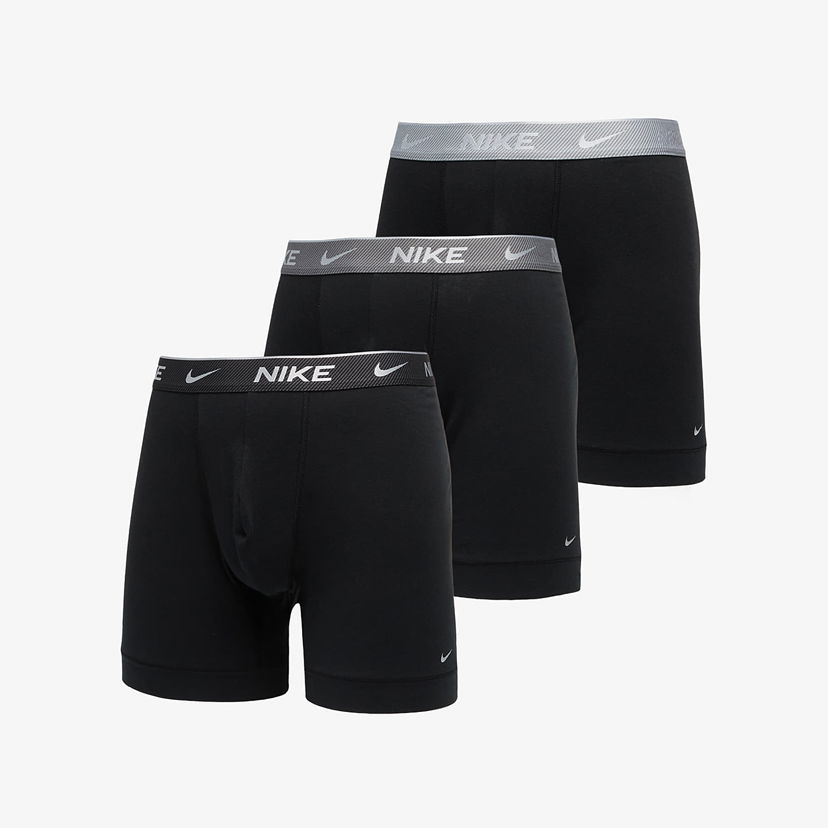 Bokserice Nike Dri-FIT Boxer Brief 3-Pack Multicolor Crna | 0000KE1007-UA1
