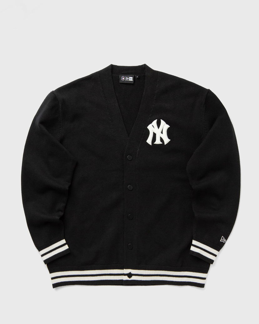 Džemper New Era New York Yankees Knit Cardigan Crna | 60684475