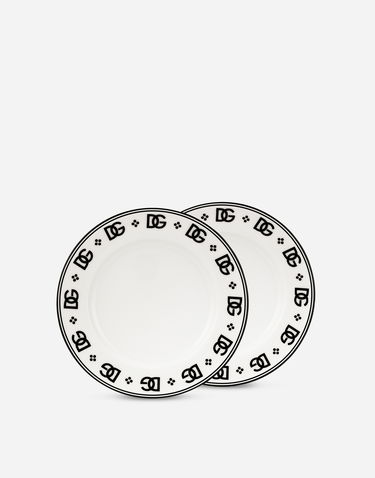 Home decor Dolce & Gabbana Dolce & Gabbana Bread Plates Set of 2 Bijela | TC0S02TCALHU0082, 0