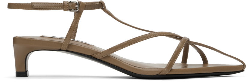 Tenisice i cipele Jil Sander Jil Sander High Heeled Tie Sandals Smeđa | J15WP0129_P8389