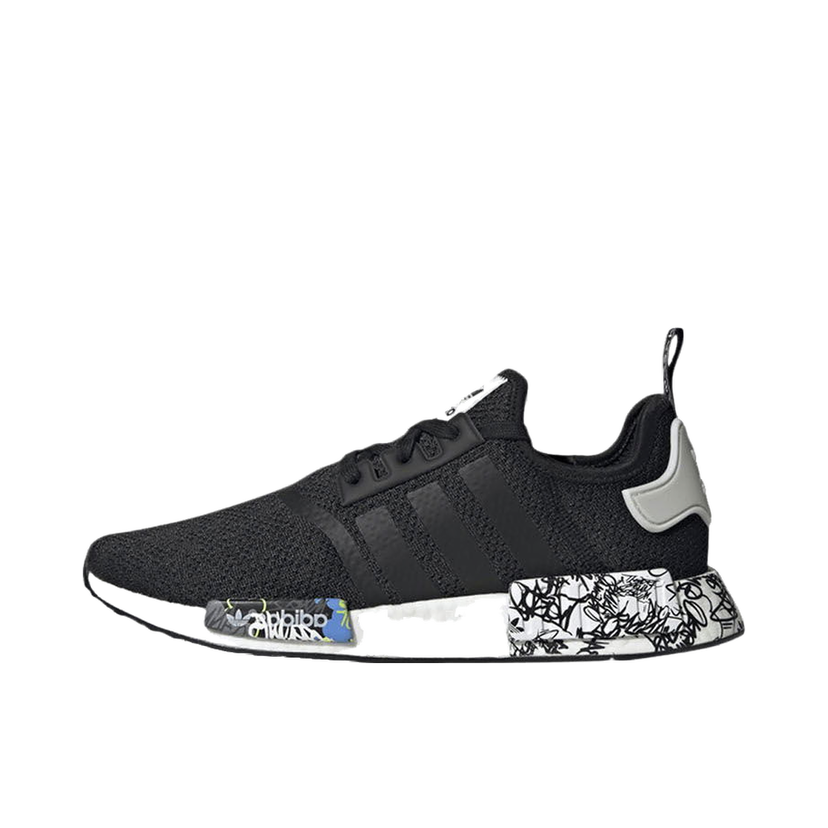 Tenisice i cipele adidas Originals NMD R1 Black Graffiti Crna | EH0779
