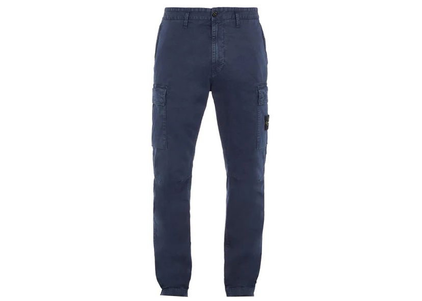 Hlače Stone Island Pantalone Regular Tapered Pants Tamnoplava | 101530404 A0120