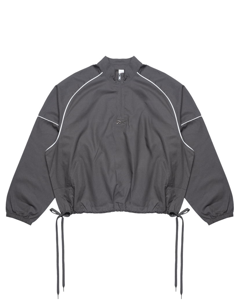 Dukserice Reebok Women's Piping Detail Track Jacket Siva | RMBD00RC99FAB0011000