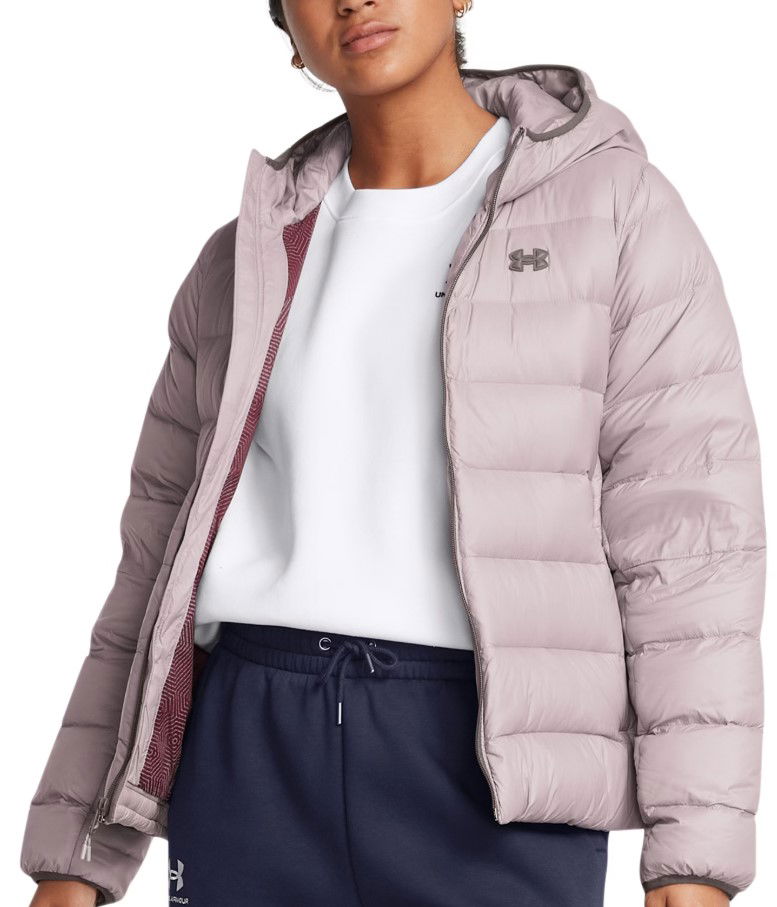 Pernata jakna Under Armour Under Armour Legend Down Hooded Jacket Ljubičasta | 1385852-015