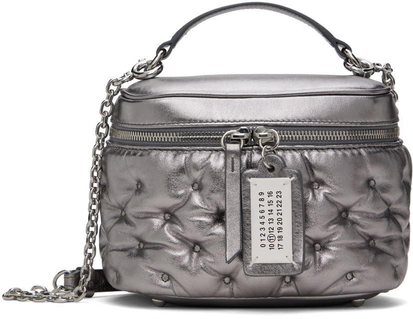 Ručna torbica Maison Margiela Glam Slam Vanity Pouch Metalik | SB2WD0091 P6800