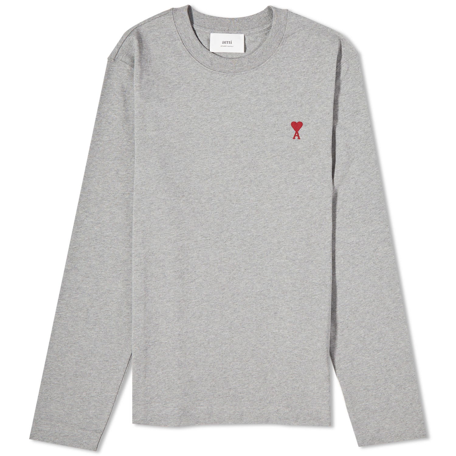 Majica kratkih rukava AMI Small A Heart T-Shirt Siva | UTS205-726-055, 0