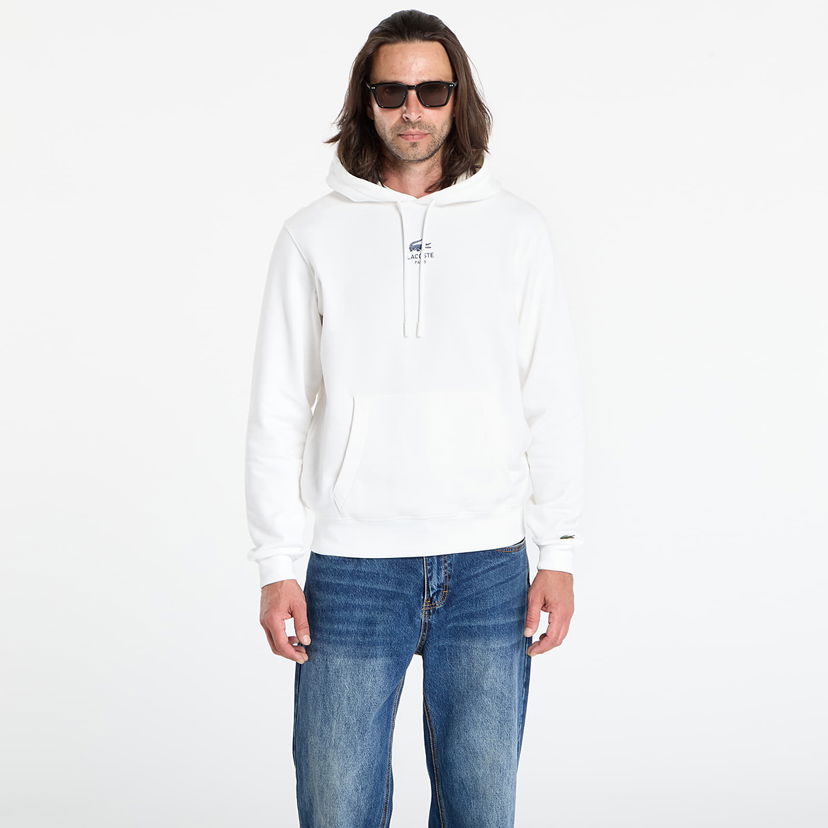 Dukserice Lacoste LACOSTE Men's Hoodie Bijela | SH2740 70V