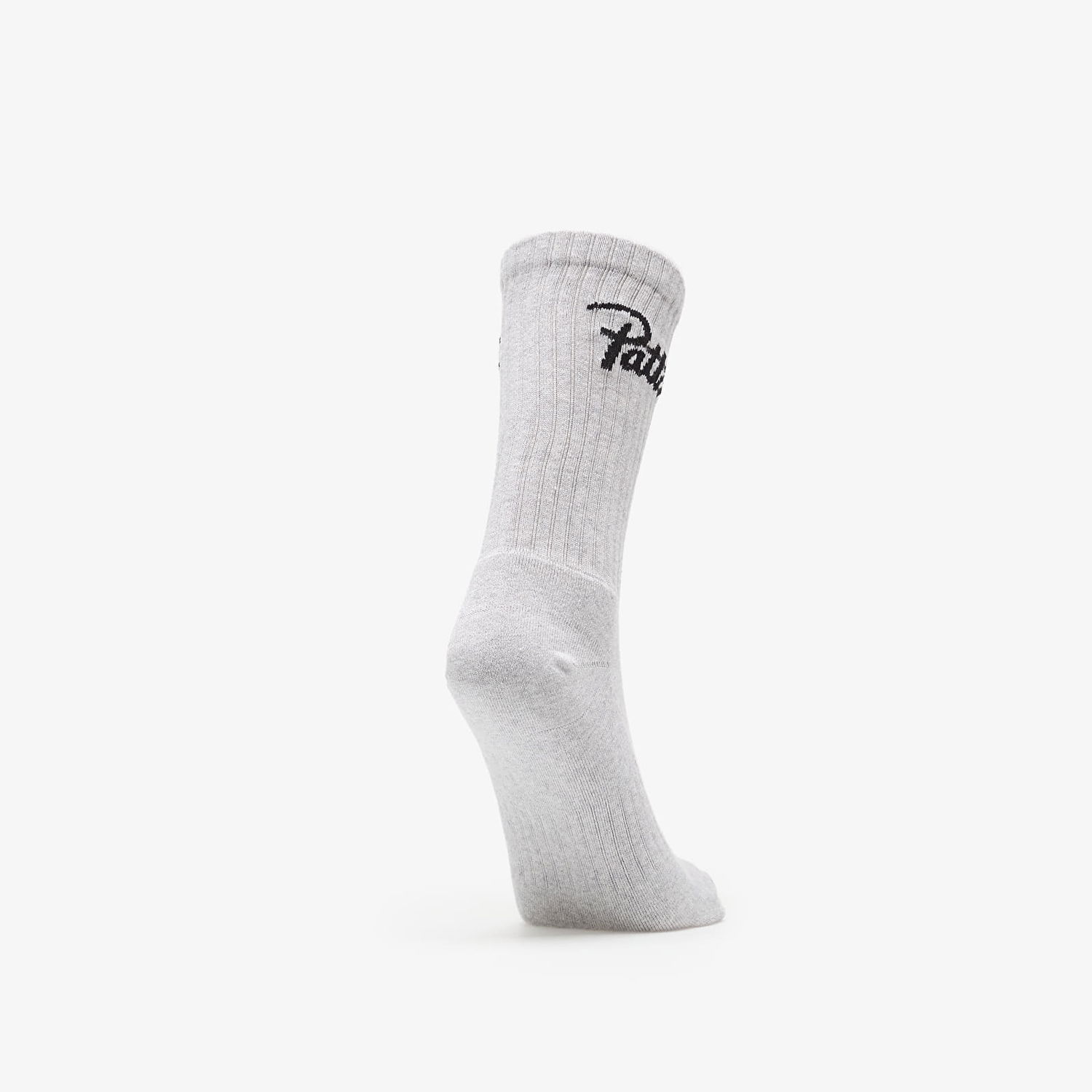 Čarape Patta Script Logo Sports Sock Melange Grey Bijela | POC-AW25-2020-396-0016-050, 1