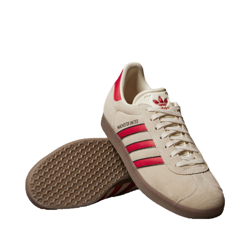 Tenisice i cipele adidas Originals Gazelle Manchester United Terrace Icons Bež | JS3040
