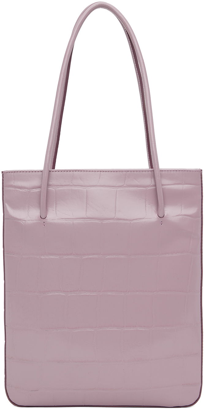 Tote bag BY FAR BY FAR Script Tote Bag Ljubičasta | 23CASCPSLVMMCELMED