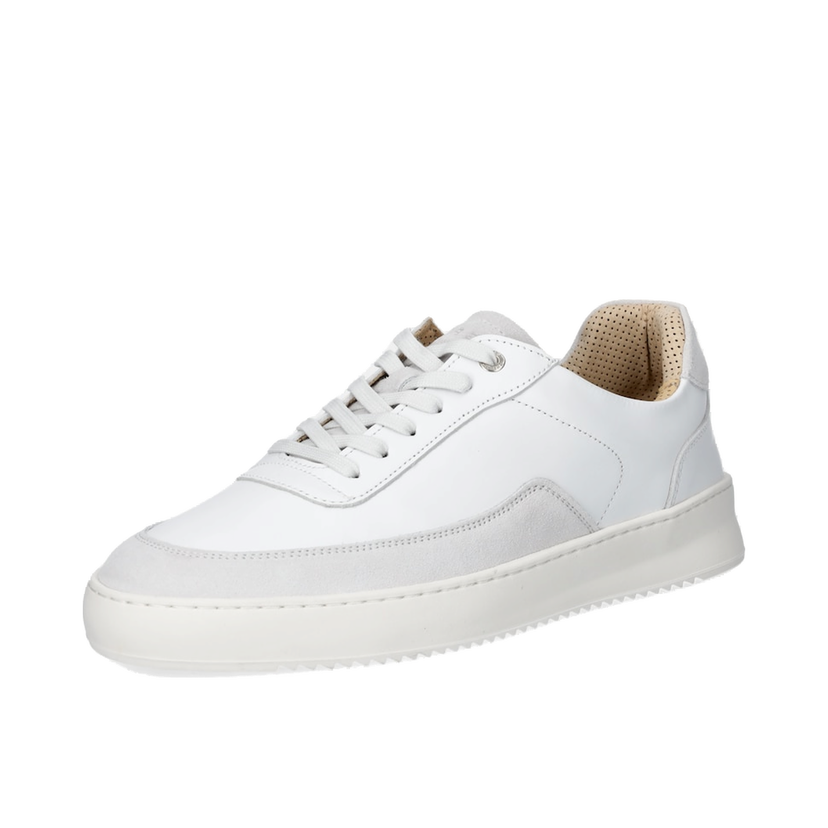 Tenisice i cipele Filling Pieces Filling Pieces Mondo Squash Suede Bijela | 46733332035