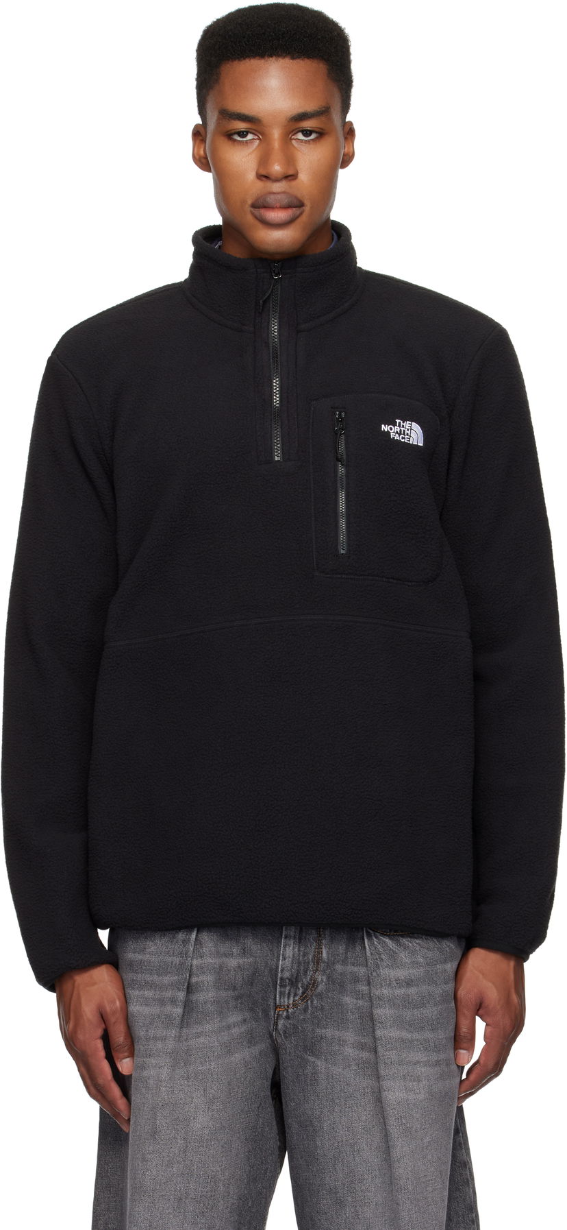 Dukserice The North Face Quarter-Zip Fleece Jacket Crna | NF0A883S